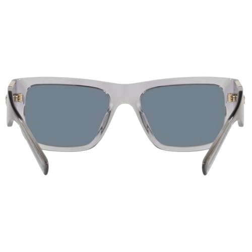 Versace Man Sunglasses Black Frame, Dark Grey Lenses, 56MM