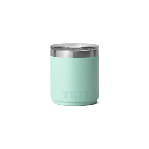 YETI Rambler 10 oz Stackable Lowball 2.0, Vacuum Insulated, Stainless Steel with MagSlider Lid, Charcoal