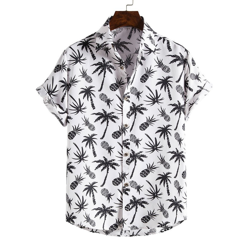 Men's Beach Shirt Hawaiian Short Sleeve