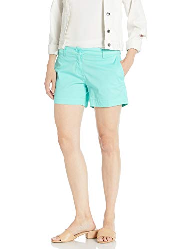 Nautica Women's Comfort Tailored Stretch Cotton Solid and Novelty Short