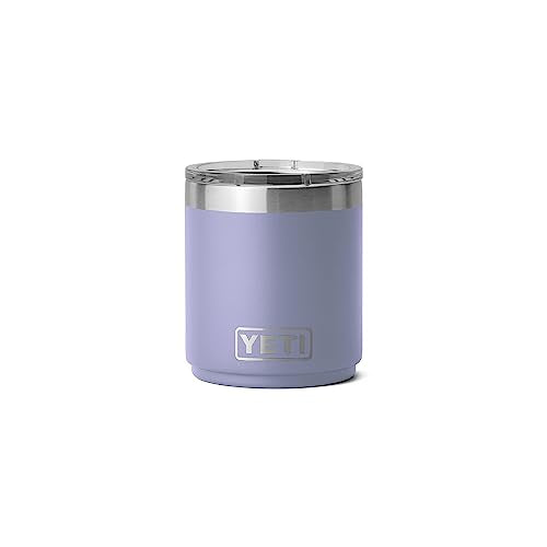 YETI Rambler 10 oz Stackable Lowball 2.0, Vacuum Insulated, Stainless Steel with MagSlider Lid, Charcoal