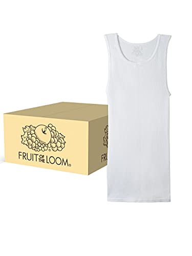 Fruit of the Loom Men's Tag-Free Tank A-Shirt