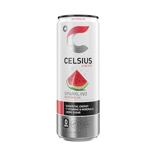 CELSIUS Assorted Flavors Official Variety Pack, Functional Essential Energy Drinks, 12 Fl Oz (Pack of 12)