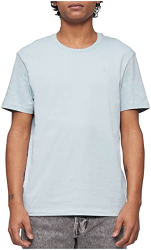 Calvin Klein Men's Smooth Cotton Solid Crewneck T-Shirt