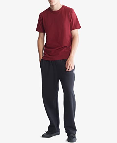 Calvin Klein Men's Smooth Cotton Solid Crewneck T-Shirt