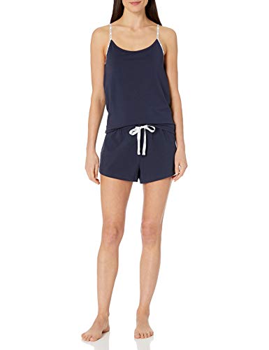 Calvin Klein Women's Carousel Logo Camisole & Shorts Pajama 2-Piece Set