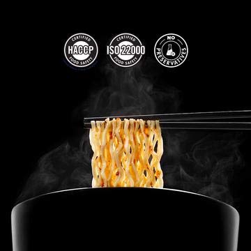 BOILING POINT Wok Noodle Package, Healthy Asian Ramen, No Preservatives, Non-Fried Instant Noodles, Stir Fry, Set Includes Original BP Wok Noodles, 2.1 oz.(Pack of 5)