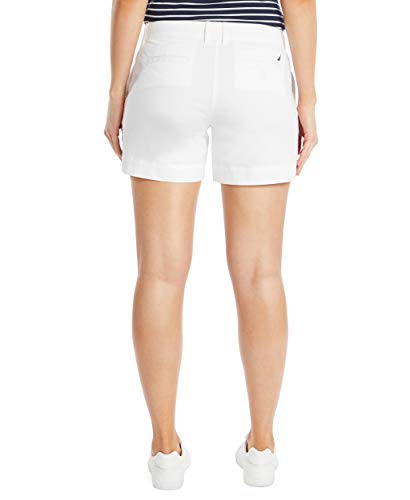 Nautica Women's Comfort Tailored Stretch Cotton Solid and Novelty Short