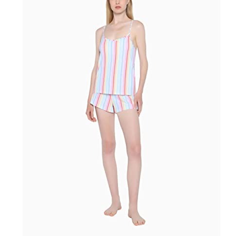 Calvin Klein Women's Carousel Logo Camisole & Shorts Pajama 2-Piece Set