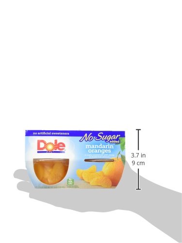 Dole Fruit Bowls No Sugar Added Variety Pack Snacks, Peaches, Mandarin Oranges & Cherry Mixed Fruit, 4oz 12 Cups, Gluten & Dairy Free, Bulk Lunch Snacks for Kids & Adults