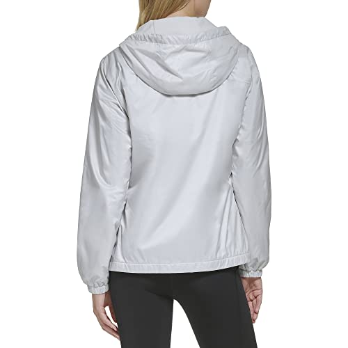 Calvin Klein Womens Zip Front Windbreaker