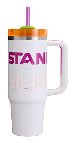 Stanley Quencher H2.0 FlowState Stainless Steel Vacuum Insulated Tumbler with Lid and Straw for Water, Iced Tea or Coffee