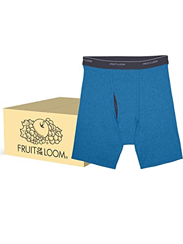 Fruit of the Loom Men's Coolzone Boxer Briefs, Moisture Wicking & Breathable, Assorted Color Multipacks