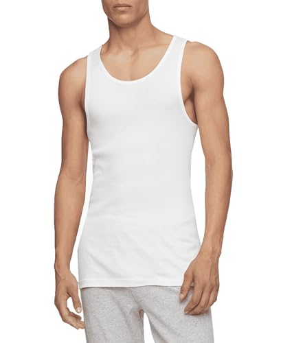 Calvin Klein Men's Cotton Classics 3-Pack Tanks