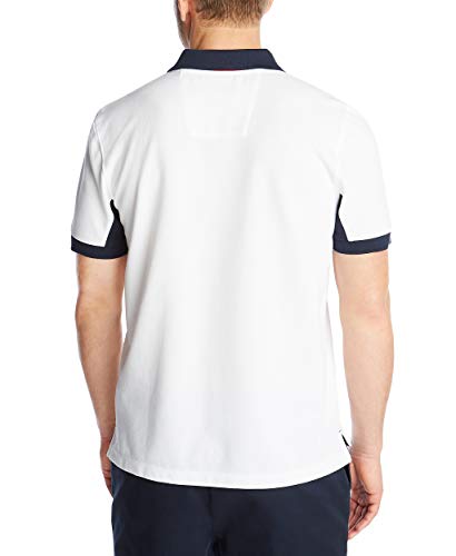 Nautica Men's Classic Fit Short Sleeve Performance Pique Polo Shirt