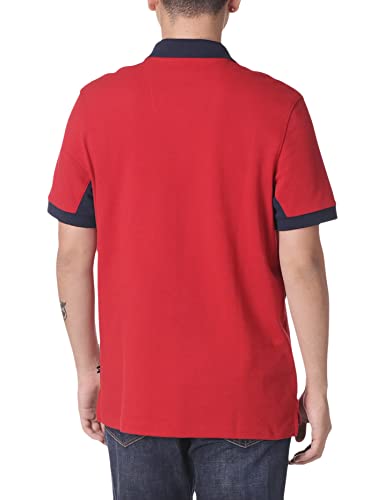 Nautica Men's Classic Fit Short Sleeve Performance Pique Polo Shirt