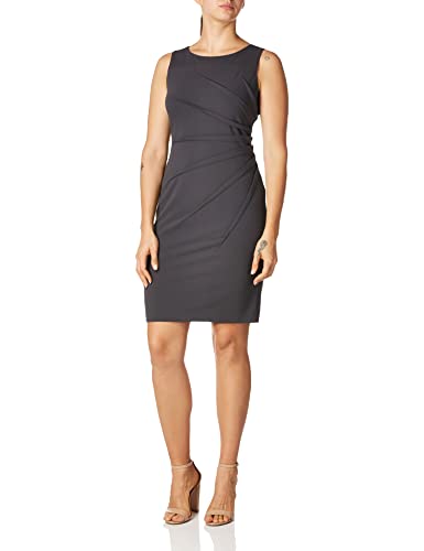 Calvin Klein Women's Sleeveless Sheath Dress with Starburst Detail