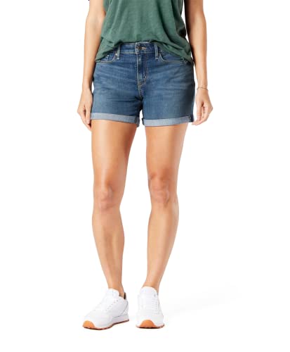 Signature by Levi Strauss & Co. Gold Women's Mid-Rise Shorts (Available in Plus Size)