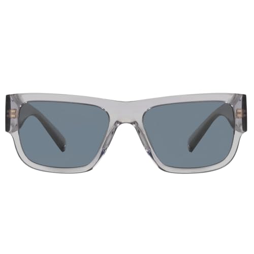 Versace Man Sunglasses Black Frame, Dark Grey Lenses, 56MM