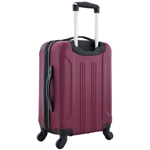 Travelers Club Chicago Hardside Expandable Spinner Luggages, Black, 20" Carry-On