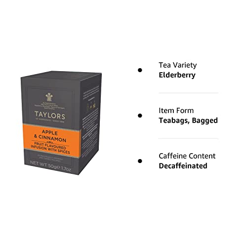 Taylors of Harrogate Organic Chamomile Herbal Tea, 20 Teabags