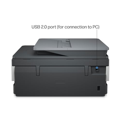 HP OfficeJet 8015e Wireless Color All-in-One Printer with 3 months of ink included