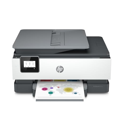 HP OfficeJet 8015e Wireless Color All-in-One Printer with 3 months of ink included