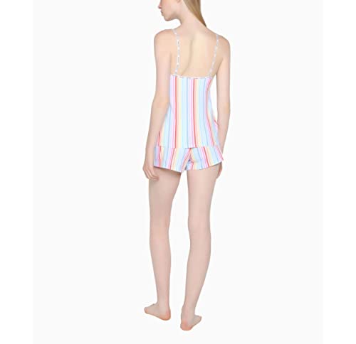 Calvin Klein Women's Carousel Logo Camisole & Shorts Pajama 2-Piece Set