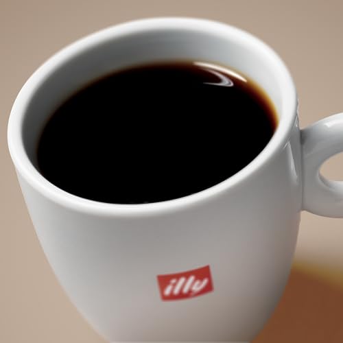 illy Ground Coffee Espresso - 100% Arabica Coffee Ground – Classico Medium Roast - Notes of Caramel, Orange Blossom & Jasmine - Rich Aromatic Profile - Precise Roast - No Preservatives – 8.8 Ounce