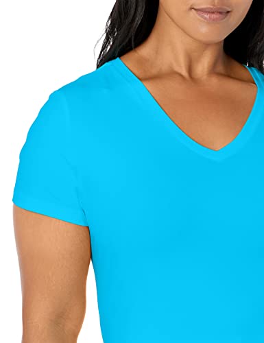 Nautica Women's Easy Comfort V-Neck Supersoft Stretch Cotton T-Shirt