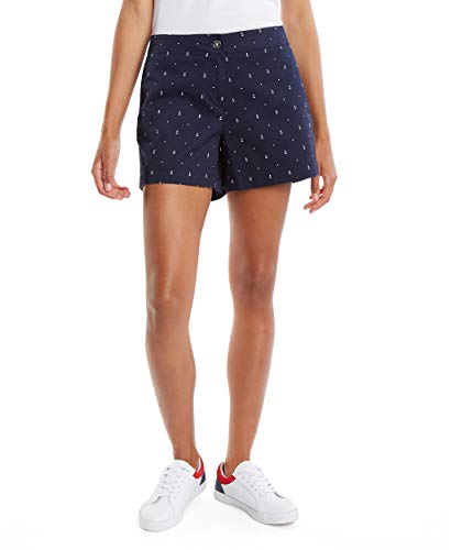 Nautica Women's Comfort Tailored Stretch Cotton Solid and Novelty Short