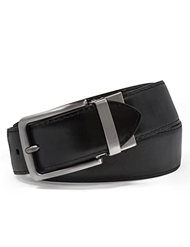 Steve Madden Men's Dress Casual Every Day Leather Belt