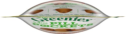 Greenies Feline Adult Natural Dental Cat Treats, Oven Roasted Chicken Flavor, 9.75 oz. Tub