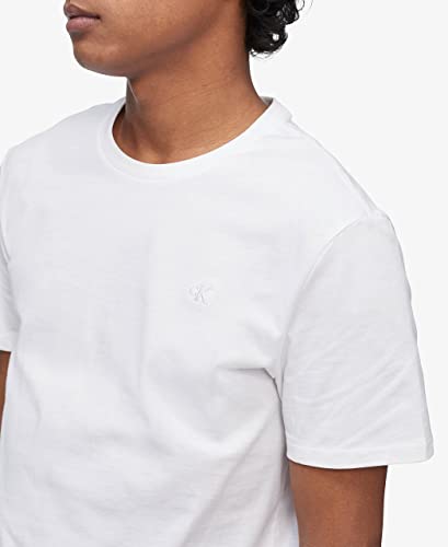 Calvin Klein Men's Smooth Cotton Solid Crewneck T-Shirt