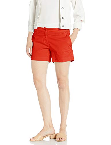 Nautica Women's Comfort Tailored Stretch Cotton Solid and Novelty Short