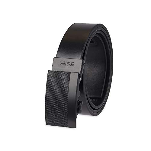 Kenneth Cole REACTION Men's Perfect Fit Adjustable Belt – Track Lock and Compression Buckle Styles