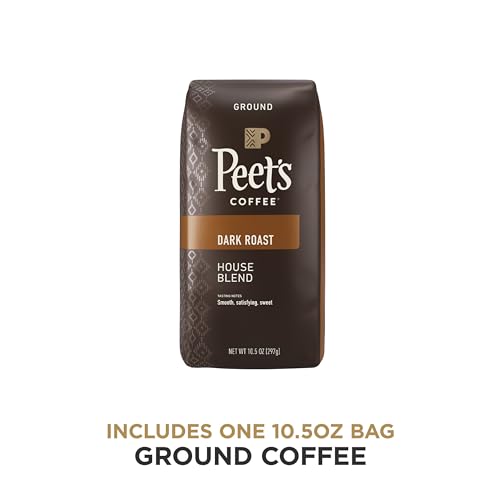 Peet's Coffee, Dark Roast Ground Coffee - Major Dickason's Blend 18 Ounce Bag