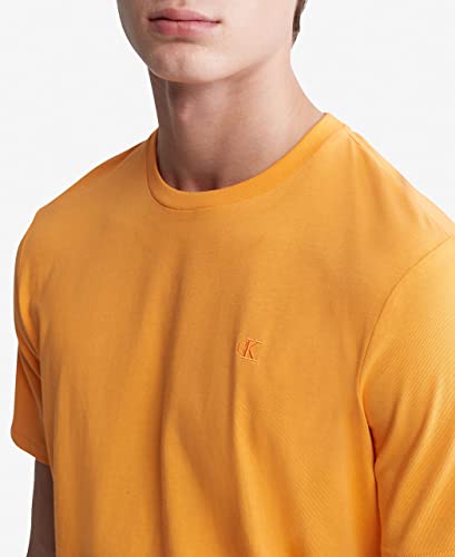 Calvin Klein Men's Smooth Cotton Solid Crewneck T-Shirt