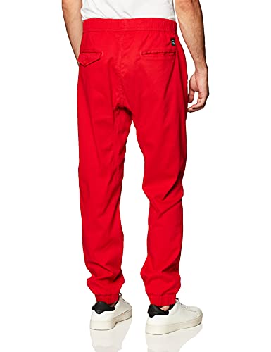 Southpole Men's Basic Stretch Twill Jogger Pants-Reg and Big & Tall Sizes