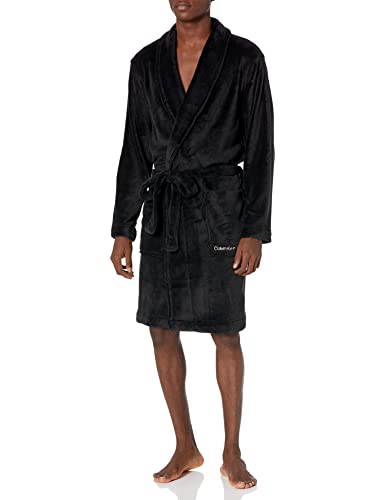 Calvin Klein mens Plush Robe