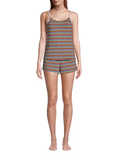 Calvin Klein Women's Carousel Logo Camisole & Shorts Pajama 2-Piece Set