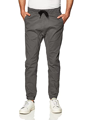 Southpole Men's Basic Stretch Twill Jogger Pants-Reg and Big & Tall Sizes