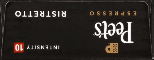 Peet's Coffee Gifts, Espresso Coffee Pods Variety Pack, Dark & Medium Roasts, Intensity 8-11, 40 Count (4 Boxes of 10 Espresso Capsules)
