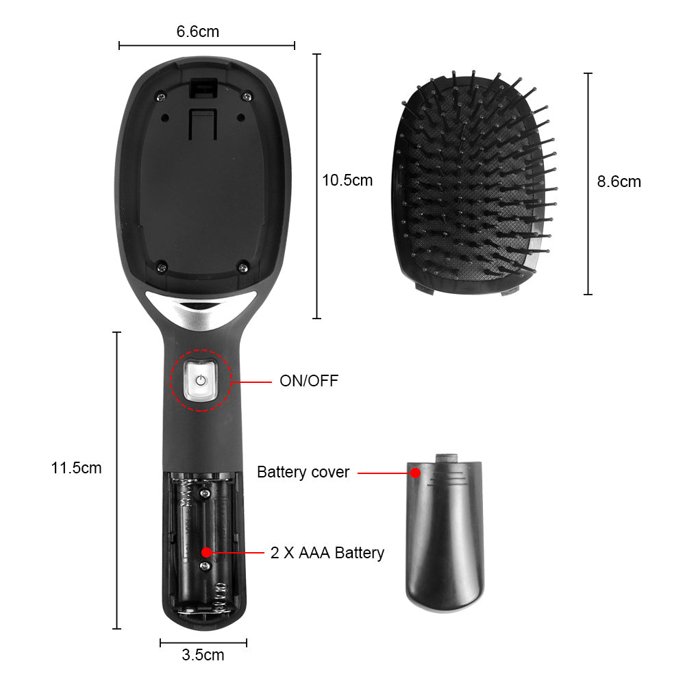 Multifunctional Anion Two-in-one Hair Straightening Comb