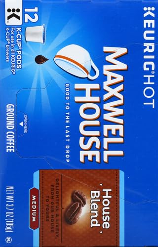 Maxwell House House Blend Medium Roast K-Cup Coffee Pods (84 ct Box)