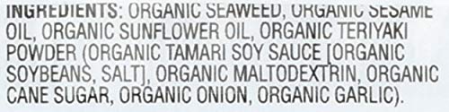 gimMe - Sea Salt Organic Roasted Seaweed Sheets Keto, Vegan, Gluten Free Great Source of Iodine & Omega 3’s Healthy On-The-Go Snack for Kids Adults 6 Count( Pack 1)