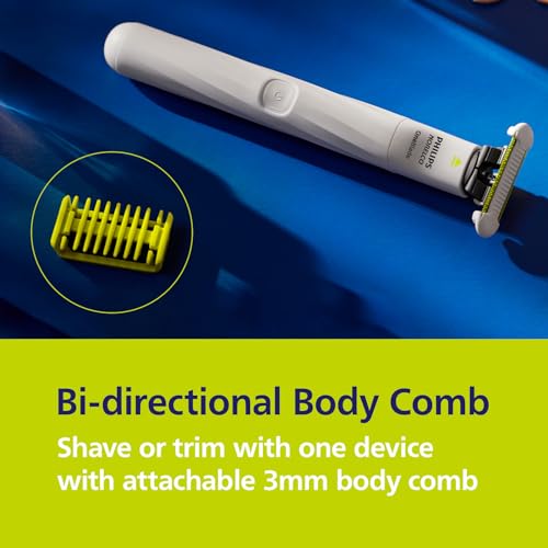 Philips Norelco OneBlade Unisex Intimate Pubic & Personal Body Groomer & Trimmer, QP1924/70