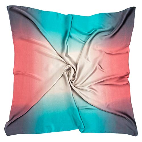 RIIQIICHY Head Scarf for Women Like Silk Satin Scarf for Hair Wrapping at Night Bandana Square Scarf for Sleeping 35 Inch