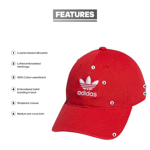 adidas Originals Men's Relaxed Fit Strapback Hat