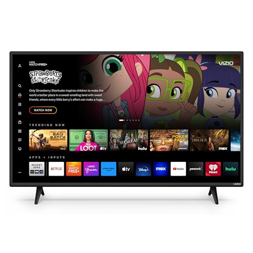 VIZIO 40-inch D-Series Full HD 1080p Smart TV with AMD FreeSync, Apple AirPlay and Chromecast Built-in, Alexa Compatibility, D40f-J09, 2022 Model